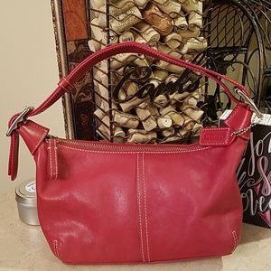 Coach leather mini bag